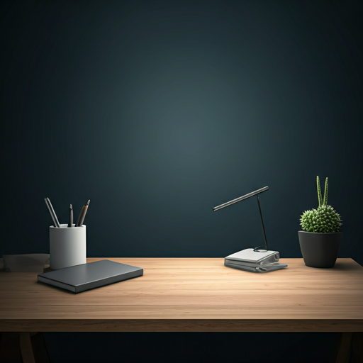 Profesionálny minimalistický pracovný priestor